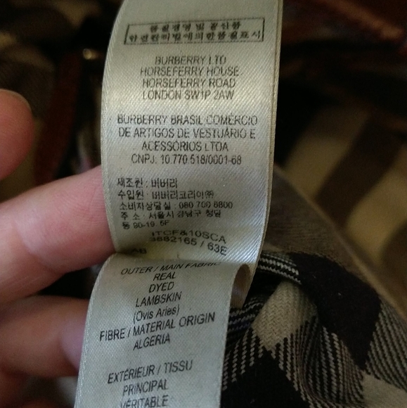 AVAILABLE!! SEE CLOSET Burberry Handbag - Picture 8 of 16